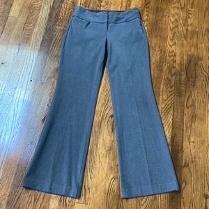 Express Size 2 XS Small Editor Pants Work Business Casual Dress Pants Gray Grey